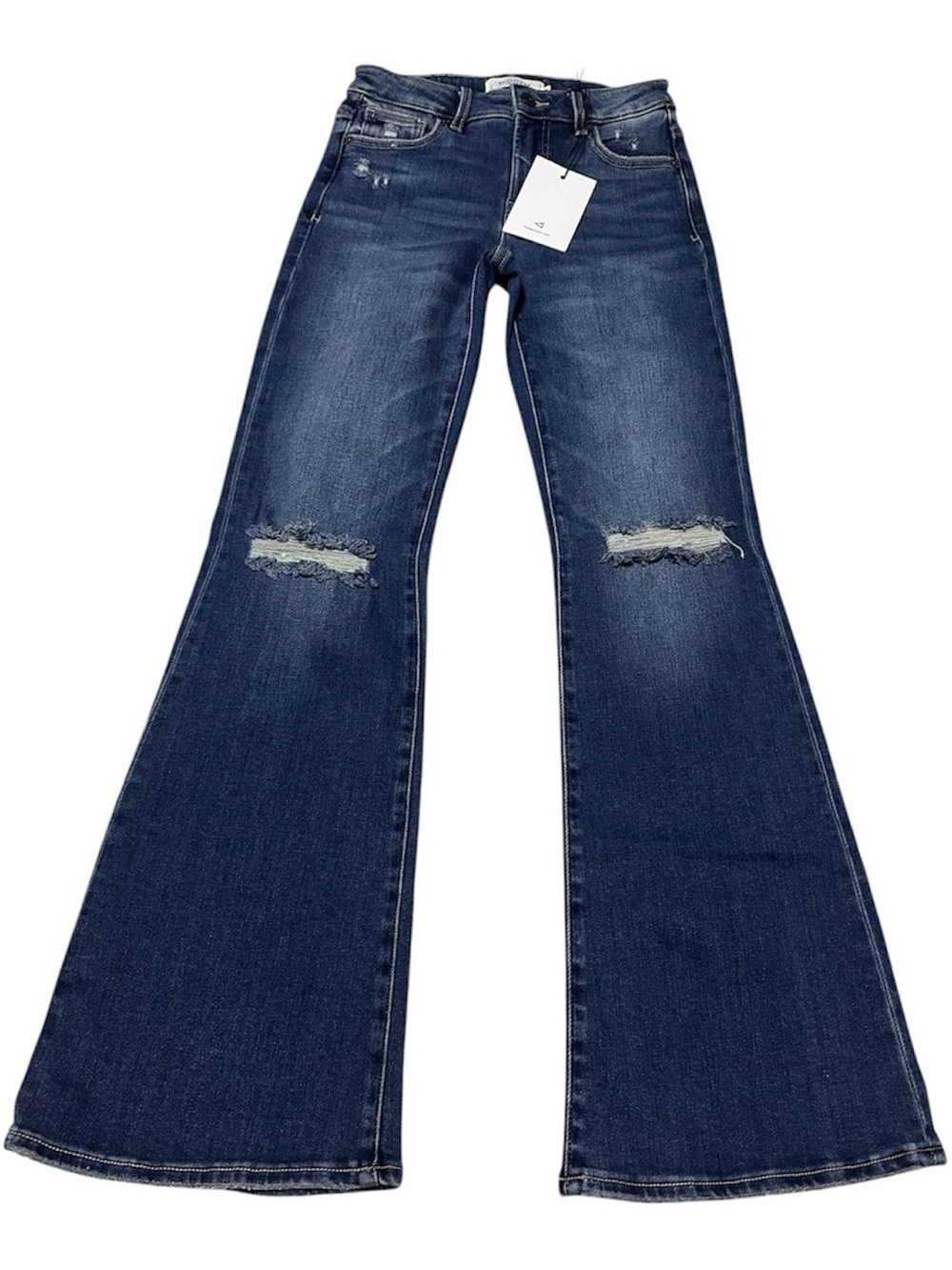 Hidden Jeans Happi
Mid-Rise Flare Jeans. Size 24